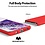 Ntech Hoesje Geschikt Voor Samsung Galaxy S10 Plus Hoesje - Fluweelzachte Microvezel Siliconen Back Cover – Rood