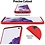 Ntech Hoesje Geschikt Voor Samsung Galaxy S10 Plus Hoesje - Fluweelzachte Microvezel Siliconen Back Cover – Rood