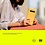 Ntech Hoesje Geschikt Voor Samsung Galaxy S10 Plus Hoesje - Fluweelzachte Microvezel Siliconen Back Cover – Geel