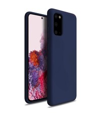 Ntech Samsung Galaxy S20 Microvezel Siliconen Back Cover