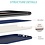 Ntech Hoesje Geschikt Voor Samsung Galaxy S20 Hoesje - Fluweelzachte Microvezel Siliconen Back Cover – Donkerblauw