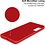 Ntech Hoesje Geschikt Voor Samsung Galaxy S20 Hoesje - Fluweelzachte Microvezel Siliconen Back Cover – Rood