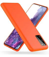 Ntech Samsung Galaxy S20 Plus Microvezel Siliconen Back Cover