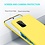 Ntech Hoesje Geschikt Voor Samsung Galaxy S20 Plus Hoesje - Fluweelzachte Microvezel Siliconen Back Cover – Geel