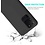 Ntech Hoesje Geschikt Voor Samsung Galaxy S20 Ultra Hoesje - Fluweelzachte Microvezel Siliconen Back Cover – Zwart