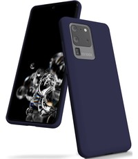 Ntech Samsung Galaxy S20 Ultra Microvezel Siliconen Back Cover