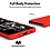 Ntech Hoesje Geschikt Voor Samsung Galaxy S20 Ultra Hoesje - Fluweelzachte Microvezel Siliconen Back Cover – Rood