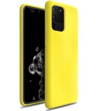 Ntech Samsung Galaxy S20 Ultra Microvezel Siliconen Back Cover