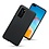 Ntech Hoesje Geschikt voor Huawei P40 Hoesje - Fluweelzachte Microvezel Siliconen Back Cover – Zwart