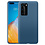 Ntech Hoesje Geschikt voor Huawei P40 Hoesje - Fluweelzachte Microvezel Siliconen Back Cover – Donkerblauw