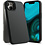 Ntech Hoesje Geschikt voor iPhone 14 Hoesje – siliconen back cover – Zwart