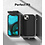 Ntech Hoesje Geschikt voor iPhone 14 Max Hoesje – siliconen back cover – Zwart