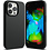 Ntech Hoesje Geschikt voor iPhone 14 Pro Hoesje – siliconen back cover – Zwart