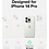 Ntech Hoesje Geschikt voor iPhone 14 Pro Hoesje – siliconen back cover – Zwart
