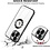 Ntech Hoesje Geschikt voor iPhone 14 Pro – Met Magnetisch Ring Magesafe compatibel backcover – Lens beschermer – Transparant / Zwart