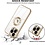 Ntech Hoesje Geschikt voor iPhone 14 Pro Magsafe hoes backcover – Lens beschermer – Transparant / Goud