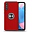 Ntech Hoesje Geschikt Voor Samsung Galaxy A30 hoesje Shockproof Armor case - back cover – TPU – Rood