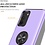 Ntech Hoesje Geschikt Voor Samsung Galaxy A30 hoesje Shockproof Armor case - back cover – TPU – Licht Paars