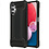 Ntech Ntech Hoesje Geschikt Voor Samsung Galaxy A13 4G hoesje - Met Screenprotector Rugged Armor Hoesje - Shockproof case - Zwart