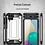 Ntech Ntech Hoesje Geschikt Voor Samsung Galaxy A22 4G hoesje - Met Screenprotector Rugged Armor Hoesje - Shockproof case - Zwart