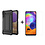 Ntech Ntech Hoesje Geschikt Voor Samsung Galaxy A32 4G hoesje - Met Screenprotector Rugged Armor Hoesje - Shockproof case - Zwart