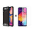 Ntech Ntech Hoesje Geschikt Voor Samsung Galaxy A40 hoesje - Met Screenprotector Rugged Armor Hoesje - Shockproof case - Zwart