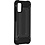Ntech Ntech Hoesje Geschikt Voor Samsung Galaxy A41 hoesje - Met Screenprotector Rugged Armor Hoesje - Shockproof case - Zwart