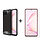 Ntech Ntech Hoesje Geschikt Voor Samsung Galaxy A81/ Note 10 Lite hoesje - Met Screenprotector Rugged Armor Hoesje - Shockproof case - Zwart