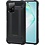 Ntech Ntech Hoesje Geschikt Voor Samsung Galaxy A91/ S10 Lite hoesje - Met Screenprotector Rugged Armor Hoesje - Shockproof case - Zwart