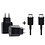 Ntech Oplader Geschikt voor Samsung Galaxy S22 / S22 Plus / S22 Ultra USB-C Adapter 25W - Oplader – Type-C Snellader met USB-C kabel – Zwart