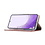 Ntech Hoesje Geschikt Voor Samsung Galaxy S23 Plus Hoesje met Pasjeshouder – Bookcase – Rosegoud