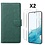 Ntech Hoesje Geschikt Voor Samsung Galaxy S23 Plus Hoesje met Pasjeshouder - bookcase – Met 2x Screenprotector / gehard glas – Groen