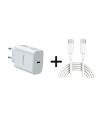 Ntech Xiaomi Redmi Note11/ Note11 S/ Note11 Pro 20W Adapter met USB C kabel