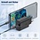 Ntech 45W USB C Oplader Geschikt voor HP Ellite Book Folio G1 - USB C Adapter – USB C Snellader met USB C kabel - Zwart