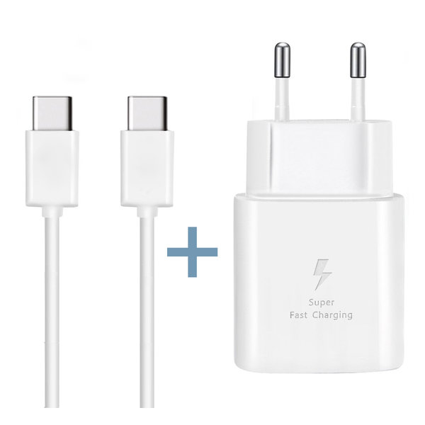 Ntech 45W USB C Oplader Geschikt voor Dell Ellite Book 745/ 755 - USB C Adapter wit – USB C Snellader met USB C kabel - Wit