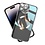 Ntech Hoesje Geschikt voor iPhone 12 Pro Magsafe hoes backcover – Lens beschermer – Transparant / Zwart