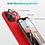 Ntech Hoesje Geschikt voor iPhone 14 – Liquid siliconen backcover met 2x glazen screenprotector en camera lens protector – Rood