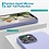 Ntech Hoesje Geschikt voor iPhone 14 Pro – Liquid siliconen backcover met 2x glazen screenprotector en camera lens protector – Lila