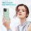 Ntech Hoesje Geschikt voor iPhone 14 Pro Max – Liquid siliconen backcover met 2x glazen screenprotector en camera lens protector – Mint Groen