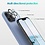 Ntech Hoesje Geschikt voor iPhone 14 Plus – Liquid siliconen backcover met 2x glazen screenprotector en camera lens protector – Licht Blauw