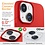 Ntech Hoesje Geschikt voor iPhone 14 - zacht siliconen - Liquid Backcover – Rood