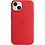 Ntech Hoesje Geschikt voor iPhone 14 - zacht siliconen - Liquid Backcover – Rood