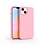 Ntech Hoesje Geschikt voor iPhone 14 - zacht siliconen - Liquid Backcover – Licht Roze