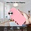 Ntech Hoesje Geschikt voor iPhone 14 - zacht siliconen - Liquid Backcover – Licht Roze