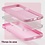 Ntech Hoesje Geschikt voor iPhone 14 - zacht siliconen - Liquid Backcover – Licht Roze