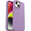 Ntech Hoesje Geschikt voor iPhone 14 - zacht siliconen - Liquid Backcover – Lila