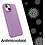 Ntech Hoesje Geschikt voor iPhone 14 - zacht siliconen - Liquid Backcover – Lila
