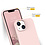 Ntech Hoesje Geschikt voor iPhone 14 - zacht siliconen - Liquid Backcover – Zand Roze