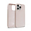 Ntech Hoesje Geschikt voor iPhone 14 Pro - zacht siliconen - Liquid Backcover - zand roze