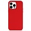 Ntech Hoesje Geschikt voor iPhone 14 Pro Max - zacht siliconen - Liquid Backcover - Rood
